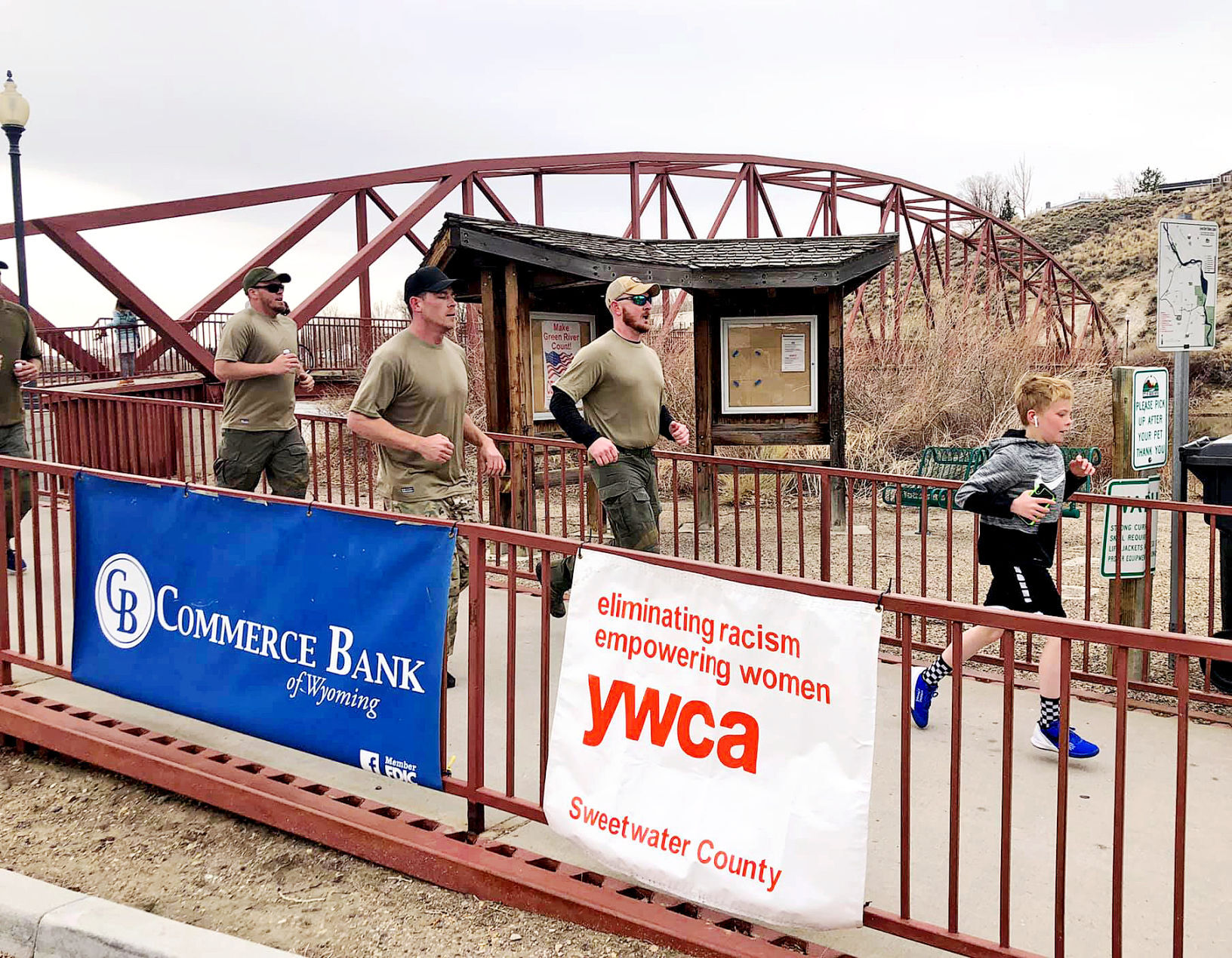 2021 YWCA of Sweetwater County Run with the Badges